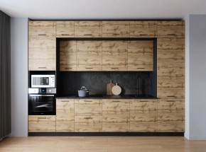 Кухонный гарнитур Крафт 3400 (Стол. 38мм) в Салехарде - salekhard.mebel24.online | фото