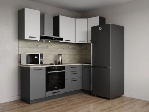 Кухонный гарнитур Меренга 2200*1000 (Стол. 26мм) в Салехарде - salekhard.mebel24.online | фото 1