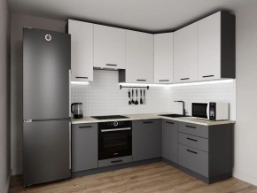 Кухонный гарнитур Меренга 2200*1600 h950 (Стол. 38мм) в Салехарде - salekhard.mebel24.online | фото
