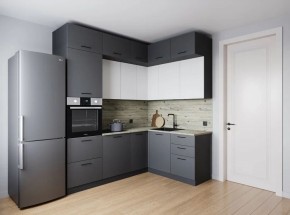 Кухонный гарнитур Меренга 2200*1700 (Стол. 38мм) в Салехарде - salekhard.mebel24.online | фото