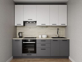 Кухонный гарнитур Меренга 2400 h950 (Стол. 26мм) в Салехарде - salekhard.mebel24.online | фото 1
