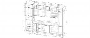 Кухонный гарнитур Меренга 3400 (Стол. 26мм) в Салехарде - salekhard.mebel24.online | фото 2