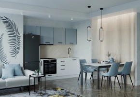 Кухонный гарнитур Ниагара 2550 (Стол. 38мм) в Салехарде - salekhard.mebel24.online | фото 1