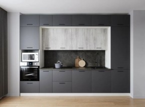 Кухонный гарнитур Санторини 3400 (Стол. 26мм) в Салехарде - salekhard.mebel24.online | фото