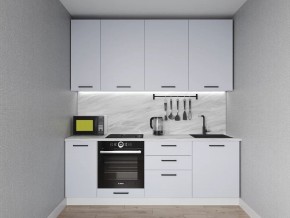Кухонный гарнитур Смоки 2200 h950 (Стол. 26мм) в Салехарде - salekhard.mebel24.online | фото 1
