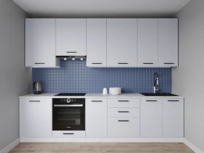 Кухонный гарнитур Смоки 2400 h950 (Стол. 38 мм) в Салехарде - salekhard.mebel24.online | фото 1