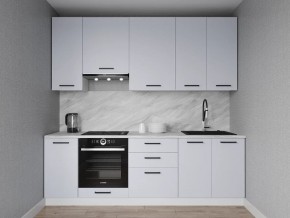 Кухонный гарнитур Смоки 3000 h950 (Стол. 38 мм) в Салехарде - salekhard.mebel24.online | фото 1