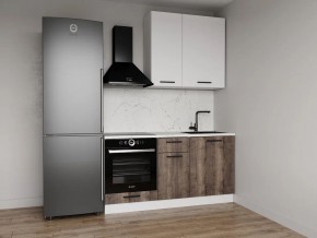 Кухонный гарнитур Старое Дерево 1600 h950 (Стол. 38мм) в Салехарде - salekhard.mebel24.online | фото 1