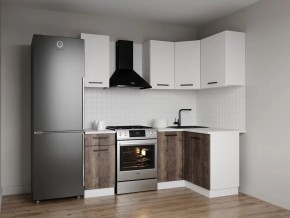 Кухонный гарнитур Старое Дерево 2000*1200 (Стол. 38мм) в Салехарде - salekhard.mebel24.online | фото 1