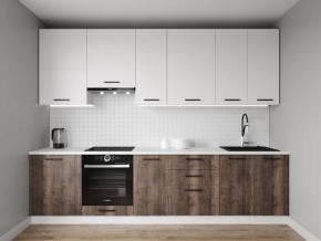 Кухонный гарнитур Старое Дерево 3000 h950 (Стол. 26мм) в Салехарде - salekhard.mebel24.online | фото