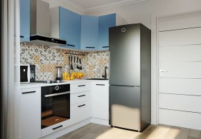 Кухонный гарнитур угловой Капри 2200х1000 (Стол. 26мм) в Салехарде - salekhard.mebel24.online | фото