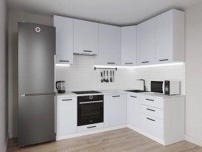 Кухонный гарнитур угловой Смоки 2200*1600 h950 (Стол. 38мм) в Салехарде - salekhard.mebel24.online | фото
