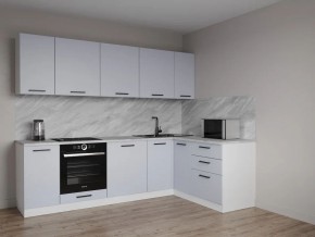 Кухонный гарнитур угловой Смоки 2600*1600 (Стол. 38 мм) в Салехарде - salekhard.mebel24.online | фото 1