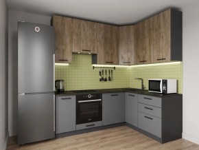 Кухонный гарнитур Умбра 2200*1600 h950 (Стол. 26мм) в Салехарде - salekhard.mebel24.online | фото