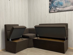 Кухонный уголок УЮТ низкий сектор (ППУ) велюр Luma 12 в Салехарде - salekhard.mebel24.online | фото 2