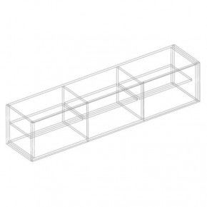 КВИНТА Гостиная (модульная) темно серый в Салехарде - salekhard.mebel24.online | фото 8