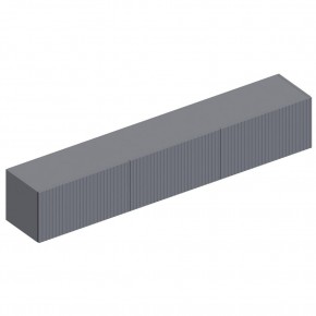 КВИНТА Гостиная (модульная) темно серый в Салехарде - salekhard.mebel24.online | фото 9