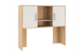 ЛАЙТ 2 Надстройка стола компьютерного (1200) дуб сонома в Салехарде - salekhard.mebel24.online | фото