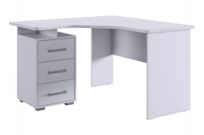 ЛАЙТ 2 Стол компьютерный угловой (1200) Белый/Белый в Салехарде - salekhard.mebel24.online | фото
