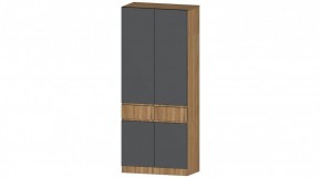 ЛЕНОРА Шкаф 2х створчатый (графит) в Салехарде - salekhard.mebel24.online | фото
