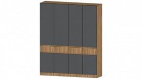 ЛЕНОРА Шкаф 4х створчатый (графит) в Салехарде - salekhard.mebel24.online | фото