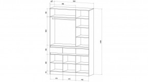 ЛЕНОРА Спальный гарнитур (модульный) кашемир в Салехарде - salekhard.mebel24.online | фото 9