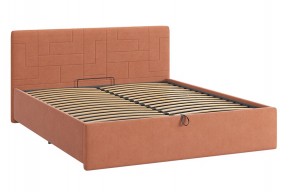 ЛОРА 2 Кровать с ПМ 1600 (персик) в Салехарде - salekhard.mebel24.online | фото