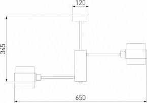Люстра на штанге Eurosvet Arcada 70127/6 хром в Салехарде - salekhard.mebel24.online | фото 3