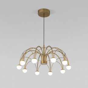 Люстра на штанге Eurosvet Ragno 90030/10 LED золото в Салехарде - salekhard.mebel24.online | фото 2