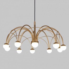 Люстра на штанге Eurosvet Ragno 90030/10 LED золото в Салехарде - salekhard.mebel24.online | фото 4