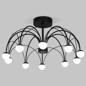 Люстра на штанге Eurosvet Ragno 90035/10 LED черный в Салехарде - salekhard.mebel24.online | фото