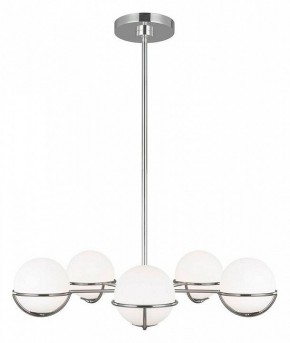 Люстра на штанге Feiss Apollo FE-APOLLO5-PN в Салехарде - salekhard.mebel24.online | фото