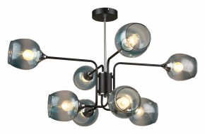 Люстра на штанге Imex 3564 MD.3564-8-S BK+CH в Салехарде - salekhard.mebel24.online | фото