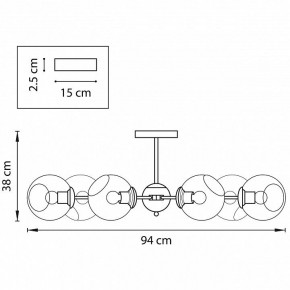 Люстра на штанге Lightstar Beta 785067 в Салехарде - salekhard.mebel24.online | фото 8