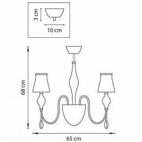 Люстра на штанге Lightstar Escica 806050 в Салехарде - salekhard.mebel24.online | фото 6