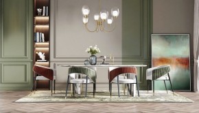 Люстра на штанге Maytoni Aura MOD016PL-06BS в Салехарде - salekhard.mebel24.online | фото 3