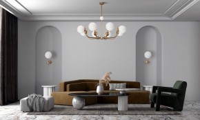 Люстра на штанге Maytoni Rendez-vous MOD109PL-08BS в Салехарде - salekhard.mebel24.online | фото 2