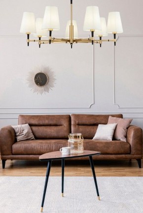 Люстра на штанге Maytoni Zaragoza H001CL-07BS в Салехарде - salekhard.mebel24.online | фото 5