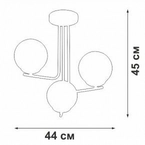 Люстра на штанге Vitaluce V49420 V49420-8/3PL в Салехарде - salekhard.mebel24.online | фото 2