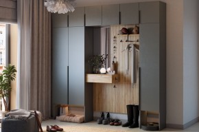 МЕБЕЛЬСОН К11 Прихожая (графит) в Салехарде - salekhard.mebel24.online | фото