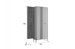 МЕБЕЛЬСОН К8 Прихожая в Салехарде - salekhard.mebel24.online | фото 2