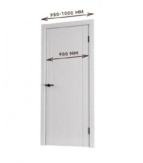 Межкомнатная дверь Bolivar Каньон браун (комплект) 900 в Салехарде - salekhard.mebel24.online | фото