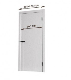 Межкомнатная дверь Bolivar Роялвуд белый (комплект) 800 в Салехарде - salekhard.mebel24.online | фото