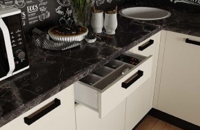 Модульная кухня Осло карбон брюле в Салехарде - salekhard.mebel24.online | фото 4