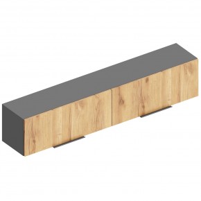 МОНИКА Гостиная (модульная) темно серый в Салехарде - salekhard.mebel24.online | фото 2