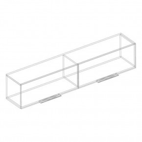 МОНИКА Гостиная (модульная) темно серый в Салехарде - salekhard.mebel24.online | фото 3