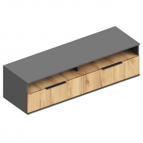 МОНИКА Гостиная (модульная) темно серый в Салехарде - salekhard.mebel24.online | фото 4