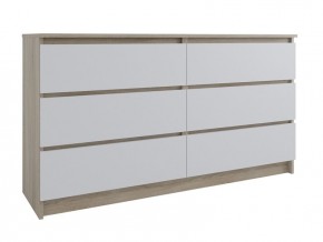 МОРИ МК 1380.6 Комод (Дуб Сонома/Белый) в Салехарде - salekhard.mebel24.online | фото 1