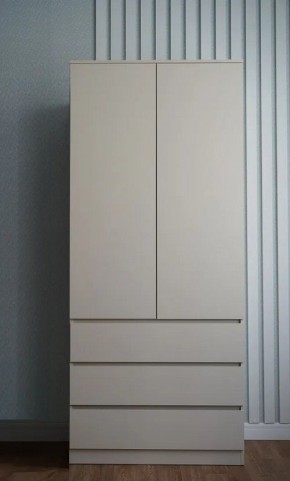 МОРИ МШ 900.2 Шкаф с 2-мя дв. и 3-мя ящ. ВЫСОКИЙ (Сатин) в Салехарде - salekhard.mebel24.online | фото 1