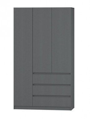 МС "Хилтон" Шкаф №2 1200 (Графит) в Салехарде - salekhard.mebel24.online | фото 2